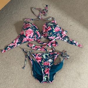 Floral Bikini- La Vie en Rose